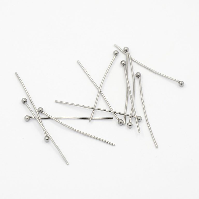 Stainless Steel Ball Pin, 30mm, pin 0.7mm I and S